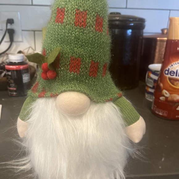 NWT Christmas Led Gnome Light Battery Operated By Gallerie 2 - Picture 2 of 12